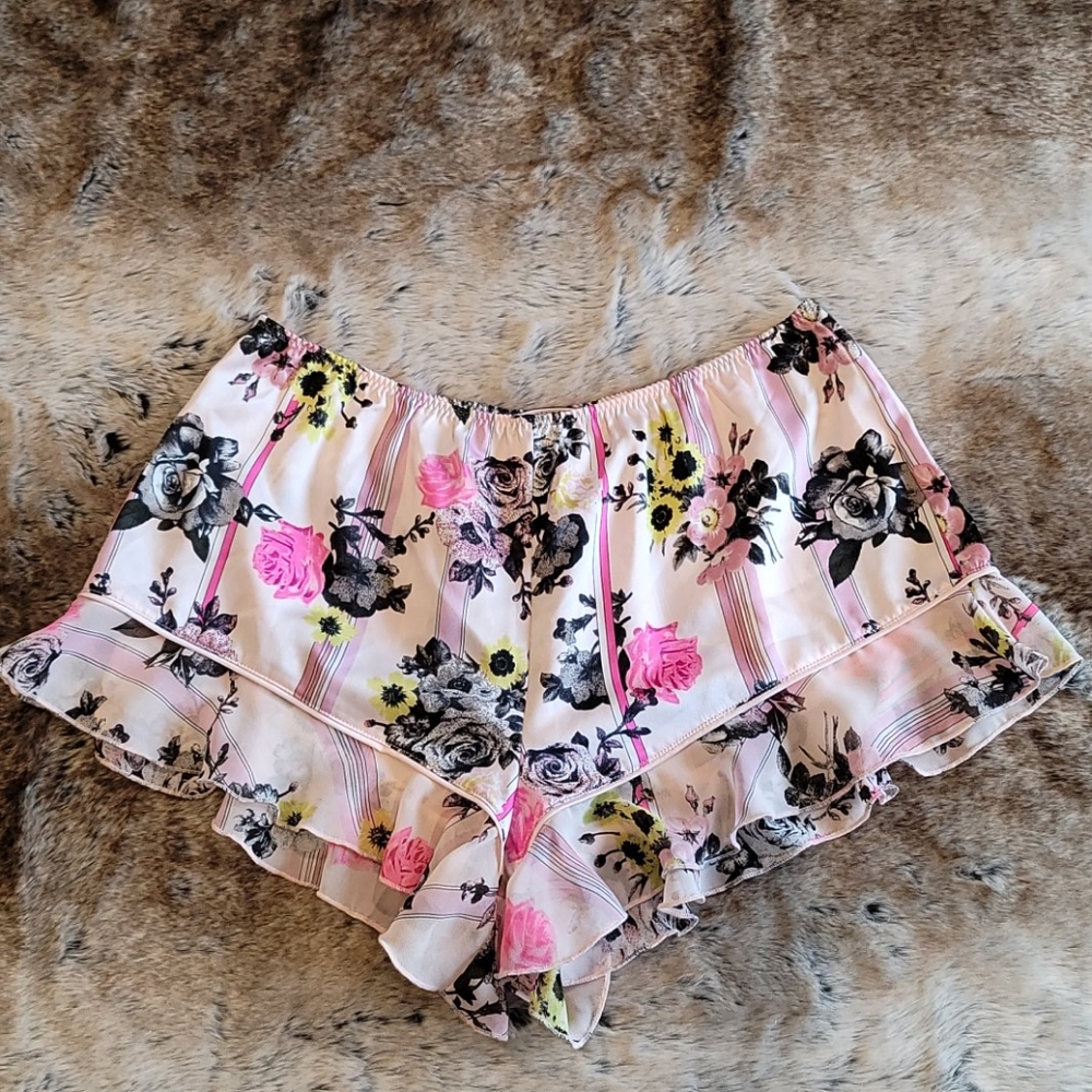 Victoria's Secret Floral Sleep / Lounge Short Sz S